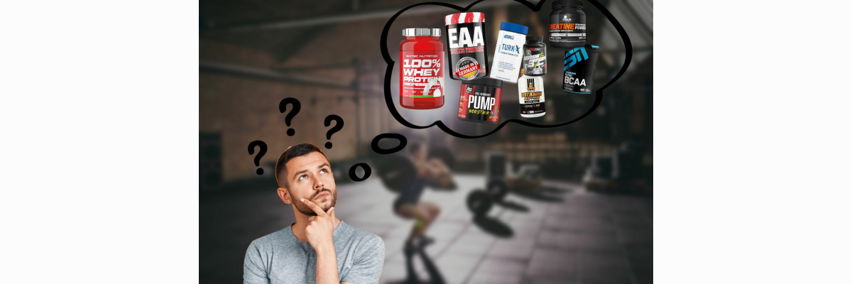 Supplements für Anfänger – welche Produkte sind wirklich sinnvoll? - Supplements für Anfänger - unsere Top 3 zum Muskelaufbau