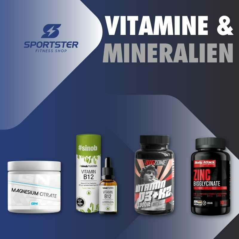 Vitamine & Mineralien online kaufen | Sportster Fitnessshop