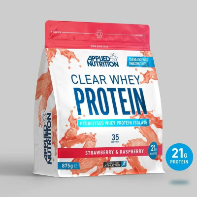 Applied Nutrition Clear Whey Protein 875g Strawberry Raspberry