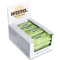 WaNa Protein-Riegel Waffand Cream BOX  | 12x43g Weisse Schokolade mit Pistazien-Creme-Füllung