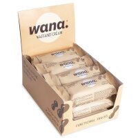 WaNa Protein-Riegel Waffand Cream BOX  | 12x43g Nougat-Schokolade mit Erdnussbutter-Füllung
