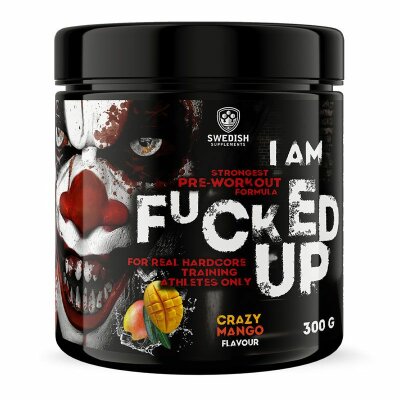 Swedish Supplements "I am Fucked up" Pre-Workout Booster Crazy Mango