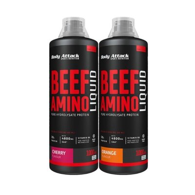 Body Attack Beef Amino Liquid - 1000ml