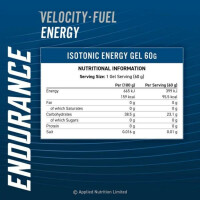 Applied Nutrition Endurance Gels - Energy 60ml Orange