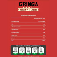 Max Protein Original Grandmas Mexican Sauces 290ml Gringa - Medium Chilli