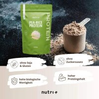 Nutri-Plus Vegan Pea-Rice Proteinpulver