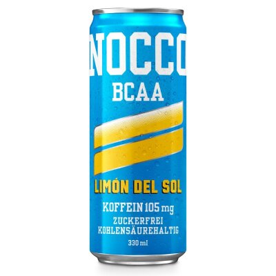 Nocco BCAA Drink 330ml Dose Limon Del Sol