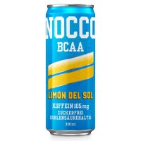 Nocco BCAA Drink 330ml Dose Limon Del Sol