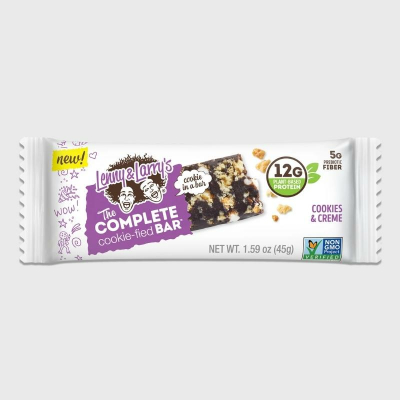Lenny&Larrys The Complete Cookie-fied Bar Cookies & Cream