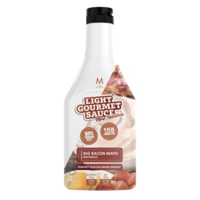 More Nutrition Light Gourmet Sauce, 285ml Big Bacon Mayo