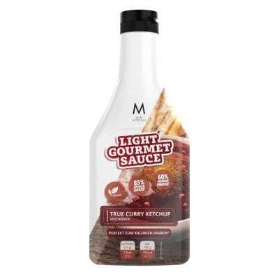 More Nutrition Light Gourmet Sauce, 285ml True Curry Ketchup