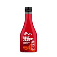 More Nutrition Light Gourmet Sauce, 285ml Curry Ketchup