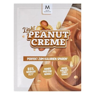 More Nutrition LIGHT PEANUT CREME 25g Sample