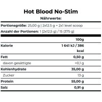 Scitec Nutrition Hot Blood No-Stim 375g Tropischer Punsch