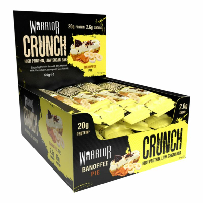 Warrior Protein Crunch Bar (64g) Banoffee Pie