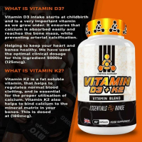 Chemical Warfare | Vitamin D3+K2 60 Caps