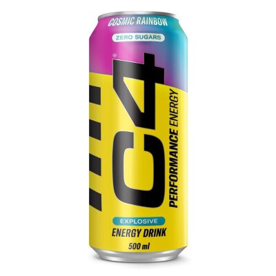 Cellucor C4 Performance Energy Drink Cosmic Rainbow