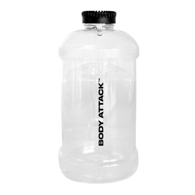 Body Attack Trinkgallone 2,2 Liter Transparent