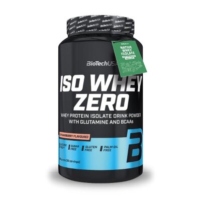 BiotechUSA Iso Whey Zero 908g Dose Raspberry