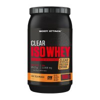 Body Attack Clear Iso Whey 900g Ice Tea Peach