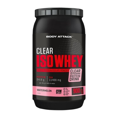 Body Attack Clear Iso Whey 900g Watermelon