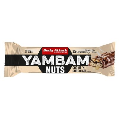 Body Attack YamBam Proteinbar Nuts CookieÂ´n Chocolate