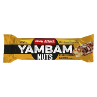 Body Attack YamBam Proteinbar Nuts Peanut Butter Caramel