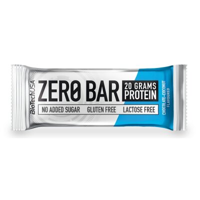 BiotechUSA Zero Bar Chocolate Coconut