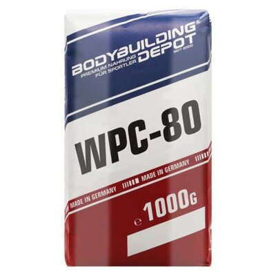 Bodybuilding Depot WPC-80 Whey Konzentrat Banane