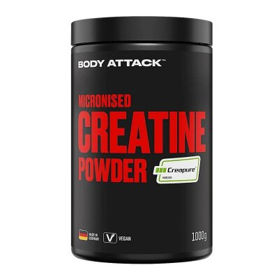 Body Attack Micronised Creatine Powder (Creapure) 1000g