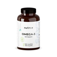 Nutri Plus Omega 3 Vegan - mit EPA & DHA 120 Kapseln
