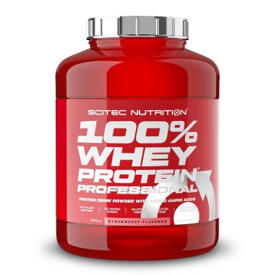 Scitec Nutrition 100% Whey Protein Professional 2350g Strawberry