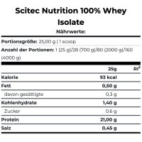 Scitec Nutrition 100% Whey Isolate 2000g Chocolate