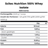 Scitec Nutrition 100% Whey Isolate 2000g Vanilla