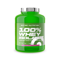 Scitec Nutrition 100% Whey Isolate 2000g Strawberry-White...