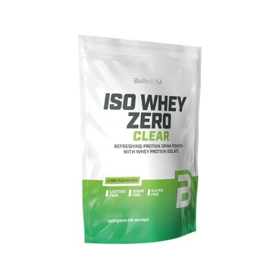 BioTechUSA Iso Whey Zero Clear 1000g-Lime