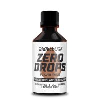 BiotechUSA Zero Drops 50 ml dark chocolate