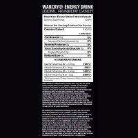 Genius Nutrition - Warcry Energy Drink Rainbow Candy