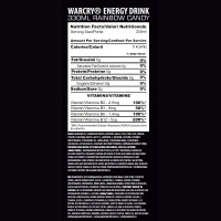 Genius Nutrition - Warcry Energy Drink Rainbow Candy