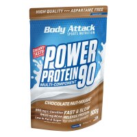 Body Attack Power Protein 90 Chocolate Nut Nougat Cream 500g