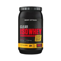 Body Attack Clear Iso Whey 900g Ice Tea Lemon