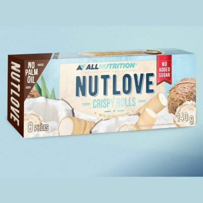 All Nutrition Nutlove Crispy Rolls Coconut