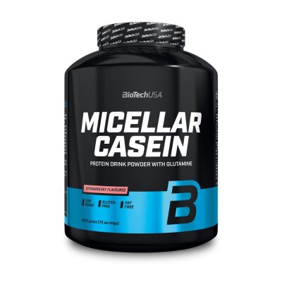 BiotechUSA Micellar Casein 2270g Strawberry