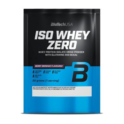 BiotechUSA Iso Whey Zero Probe, 25g Beutel