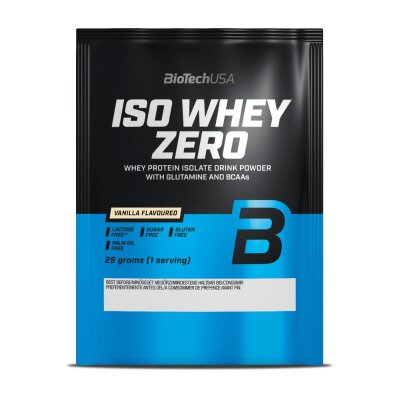 BiotechUSA Iso Whey Zero Probe, 25g Beutel Vanilla