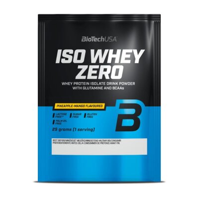 BioTechUSA Iso Whey Zero Probe, 25g Beutel Pineapple-Mango