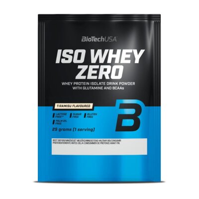 BiotechUSA Iso Whey Zero Probe, 25g Beutel Tiramisu