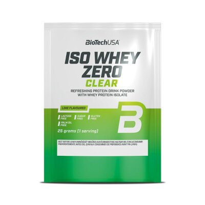 BiotechUSA Iso Whey Zero Clear Probe, 25g Beutel Lime