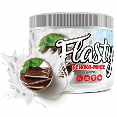 #Sinob Flasty Geschmackspulver Schokolade Minze (MHD 06/07/24)