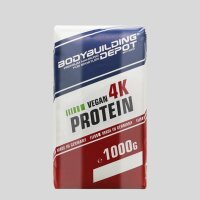 Bodybuilding Depot Vegan 4K Protein Vanille (MHD 03/24)